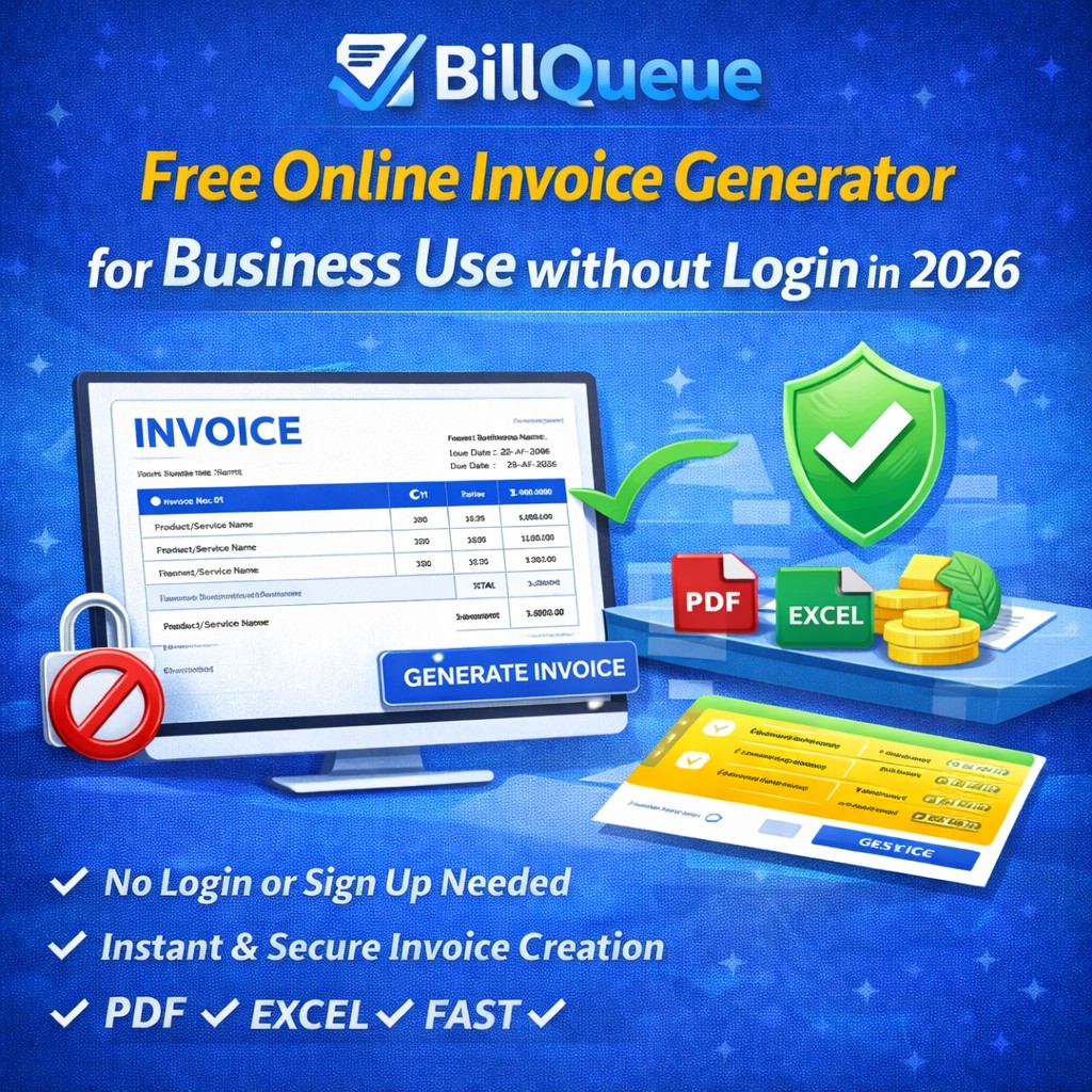 Free Online Invoice Generator for Business Use without Login in 2026